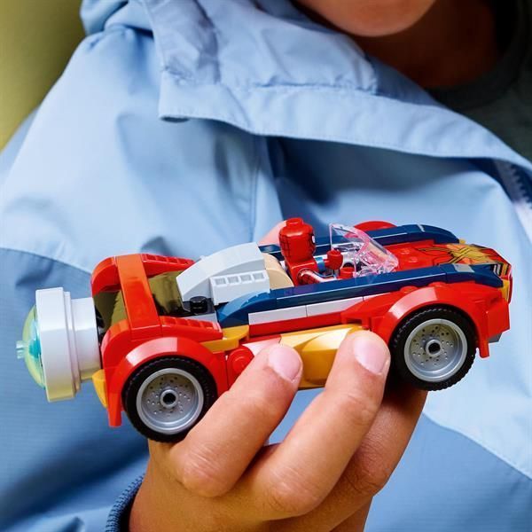 Конструктор LEGO Super Heroes Marvel Автомобіль Людини-павука vs. Отруєний Росомаха 134 Деталі 76336 afk-186603 фото