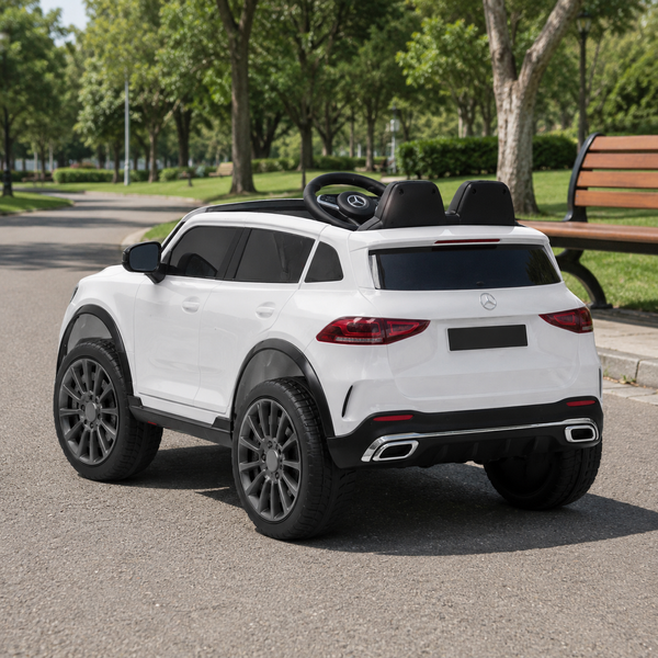 Детский электромобиль Джип Mercedes-Benz GLE Coupe AMG M 6355EBLR-1 белый, 4 мотора по 35W, EVA, кожа, MP3, USB, TF, Bluetooth mp-347031 фото