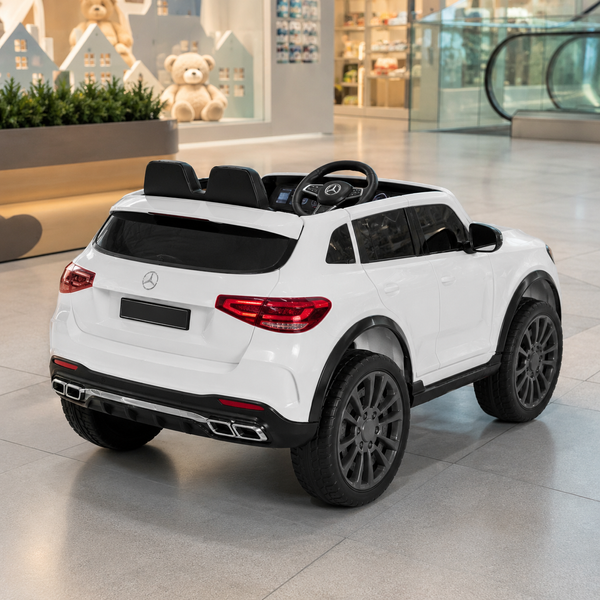 Детский электромобиль Джип Mercedes-Benz GLE Coupe AMG M 6355EBLR-1 белый, 4 мотора по 35W, EVA, кожа, MP3, USB, TF, Bluetooth mp-347031 фото