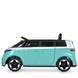 Детский электромобиль Volkswagen ID Buzz M 6281EBLR-15, 2 мотора по 35W, EVA, экокожа, Bluetooth, MP3, USB, бирюзовый mp-326472 фото 9