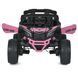 Джип M 5099EBLR-8(24V (1шт) 2,4G(р/к),4мотори200W, 1акум24V7AH, EVA, шкіра, рожевий mp-325426 фото 2