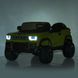 Детский электромобиль Джип Jeep Recon JJ2500EBLR-5 двухместный, 4 мотора по 25W, EVA, кожа, MP3, USB, Bluetooth, зеленый mp-335081 фото 9