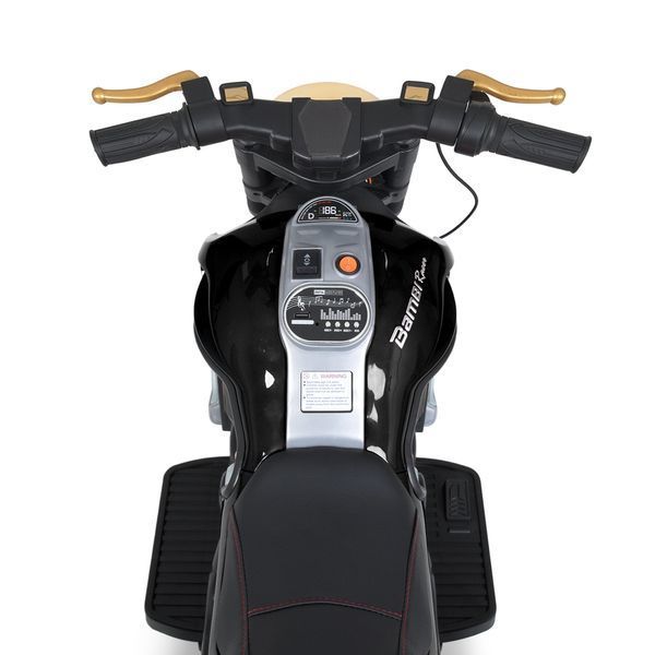 Дитячий мотоцикл Bambi M 5048EL-2 Harley-Davidson V-Rod чорний, 2 мотори по 25W, EVA, шкіра, MP3, USB, Bluetooth mp-285808 фото