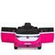 Детский электромобиль Volkswagen ID Buzz M 6281EBLR-8, 2 мотора по 35W, EVA, экокожа, Bluetooth, MP3, USB, розовый mp-326473 фото 6