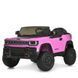 Детский электромобиль Джип Jeep Recon JJ2500EBLR-8 двухместный, 4 мотора по 25W, EVA, кожа, MP3, USB, Bluetooth, розовый mp-335082 фото 1