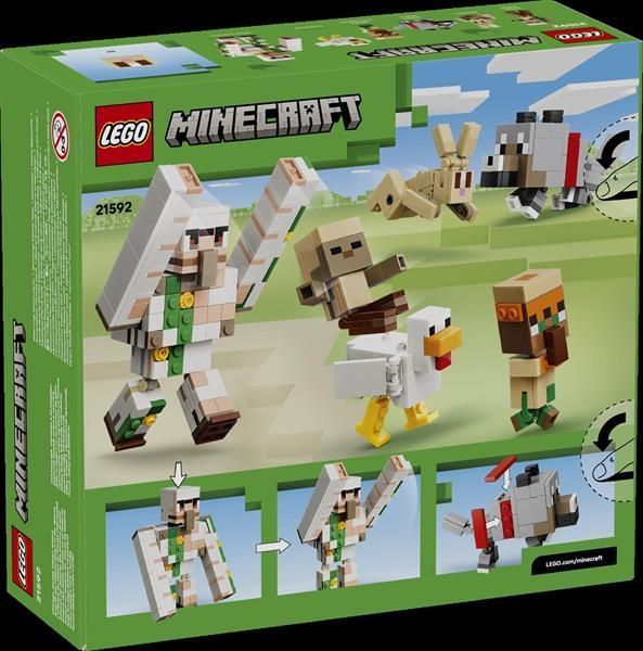 Конструктор LEGO&reg; Minecraft&trade; Курячий Жокей: атака в пустелі Іграшка, 428 деталей afk-186858 фото