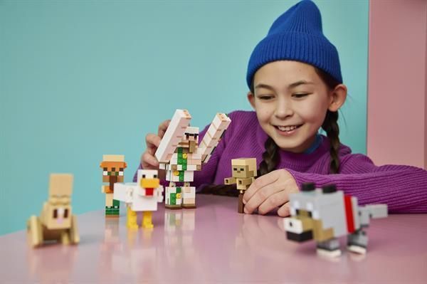 Конструктор LEGO&reg; Minecraft&trade; Курячий Жокей: атака в пустелі Іграшка, 428 деталей afk-186858 фото