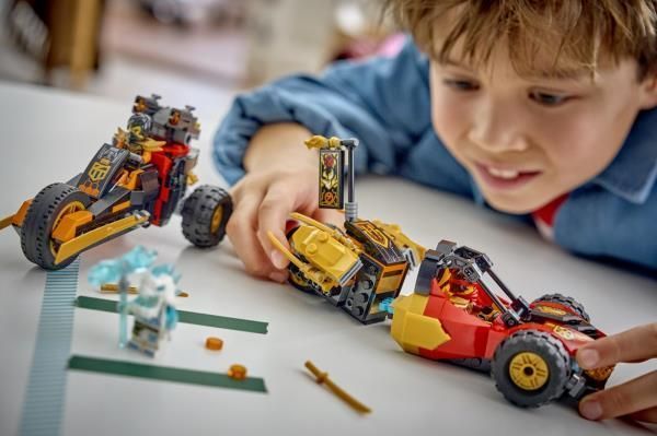Конструктор LEGO&reg; NINJAGO&reg; Комбіновані транспортні засоби Кая та Коула Іграшка, 394 деталі afk-186959 фото
