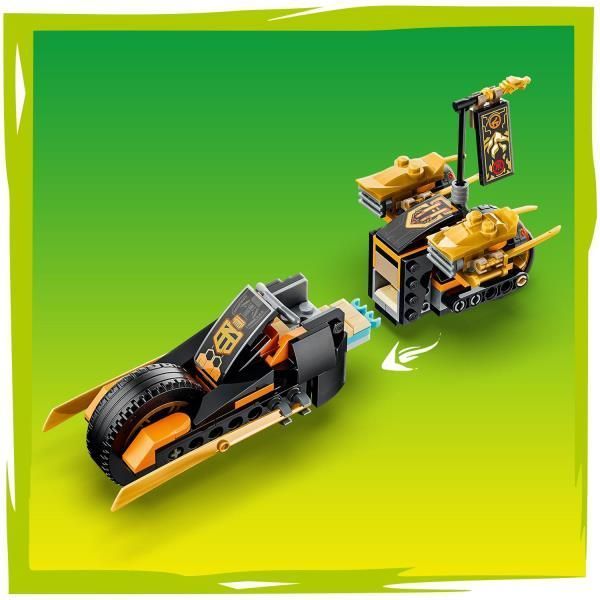 Конструктор LEGO&reg; NINJAGO&reg; Комбіновані транспортні засоби Кая та Коула Іграшка, 394 деталі afk-186959 фото