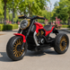 Дитячий мотоцикл Bambi M 5048EL-3 Harley-Davidson V-Rod червоний, 2 мотори по 25W, EVA, шкіра, MP3, USB, Bluetooth mp-285809 фото 13