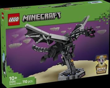 Конструктор LEGO&reg; Minecraft&reg; Дракон Краю Декор з відеогри, 710 деталей afk-186861 фото