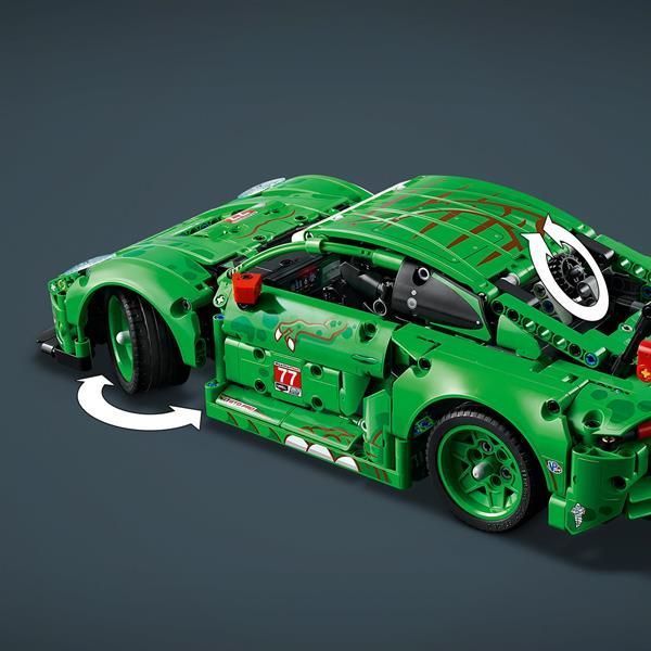 Конструктор LEGO Technic Автомобиль Porsche 911 GT3 R REXY AO Racing 1313 Деталей afk-186534 фото