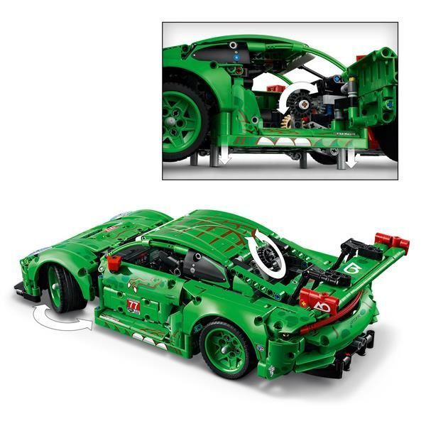 Конструктор LEGO Technic Автомобиль Porsche 911 GT3 R REXY AO Racing 1313 Деталей afk-186534 фото