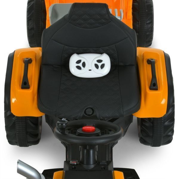 Трактор M 6261EBLR-6 2,4G на радиоуправлении, 1акум12V7AH, 2*35W, MP3, USB, TF, BLUETOOTH, EVA, музыка, свет, кожа, желтый mp-327955 фото