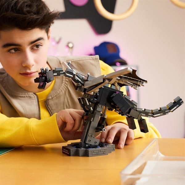 Конструктор LEGO&reg; Minecraft&reg; Дракон Края Декор по видеоигре, 710 деталей afk-186861 фото