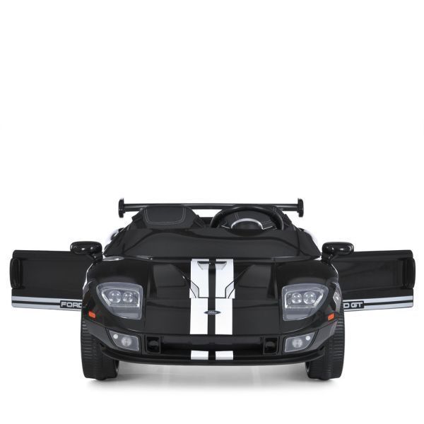 Детский электромобиль Ford GT M 6107EBLR-2 черный, 4 мотора по 90W, Bluetooth, кожа mp-328333 фото
