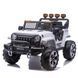 Джип M 6380EBLR-1(24V) (1шт) р/к2,4G, 1*24V8AH, 4*45W, MP3, USB, TF, BLUETOOTH, EVA, шкіра, музыка, свет, білий mp-354129 фото