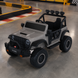 Джип M 6065EBLR-11 2.4G на радиоуправлении, 1акум24V7AH, 2мотора45W, BLUETOOTH, EVA, музыка, шкіра, свет, сірий mp-308890 фото 4