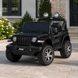Дитячий електромобіль Джип Jeep Wrangler Rubicon Bambi M 4176 EBLRS-2 фарбований чорний, 4 мотори по 35W, MP3, Bluetooth, EVA, шкіра mp-307377 фото 7