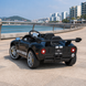 Детский электромобиль Ford GT M 6107EBLR-2 черный, 4 мотора по 90W, Bluetooth, кожа mp-328333 фото 6