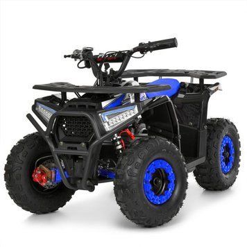 Квадроцикл HB-FFA1000-2-4 мотор 1000W,4 аккум 12V/12AH, 25км/ч, до 65кг, свет, черно-синий mp-337948 фото