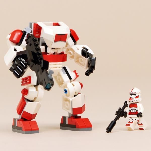 Конструктор LEGO Star Wars TM Робот ударного клона-солдата 151 Деталь afk-186598 фото