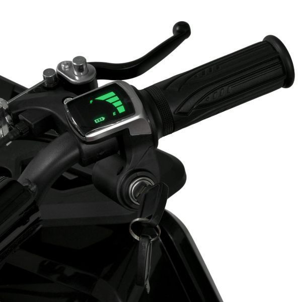 Квадроцикл HB-FFA1000-2-4 мотор 1000W,4 аккум 12V/12AH, 25км/ч, до 65кг, свет, черно-синий mp-337948 фото
