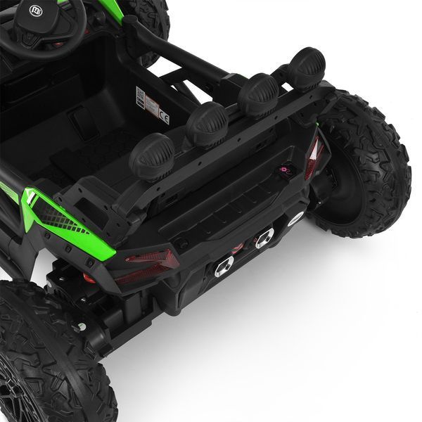 Багги M 6073EBLR-5 2, 4G на радиоуправлении, 2*12V7AH, 4*35W, USB, BLUETOOTH, EVA, музыка, свет, кожа, зеленый mp-308888 фото