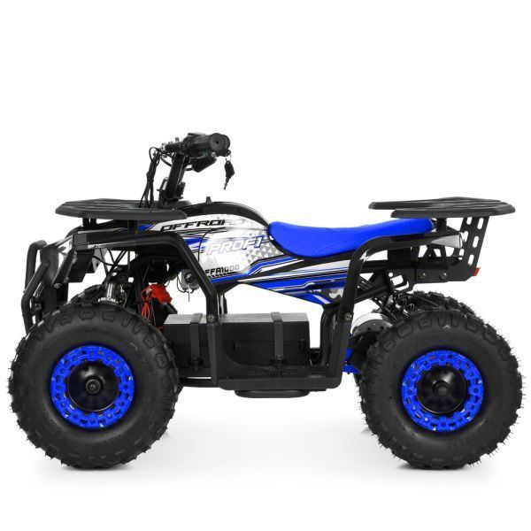 Квадроцикл HB-FFA1000-2-4 мотор 1000W,4 аккум 12V/12AH, 25км/ч, до 65кг, свет, черно-синий mp-337948 фото