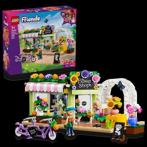 Конструктор LEGO&reg; Friends Творча квіткова крамниця, 377 деталі afk-186920 фото