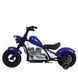 Мотоцикл M 6016AL-4 36V 1шт 2*18V9AH, 1*350W, USB, BLUETOOTH, TF, шкіра, синій mp-306657 фото 6
