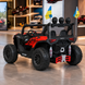 Джип M 6019EBLR-3 2, 4G на радиоуправлении, 2*12V12AH, 4*45W, MP3, USB, TF, BLUETOOTH, EVA, APP, шкіра, музыка, свет, червоний mp-304787 фото 14