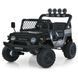 Детский электромобиль Джип Toyota FJ Cruiser 2566AEBLR-18 двухместный, 4 мотора по 35W, EVA, кожа, MP3, USB, Bluetooth, камуфляжно-коричневый mp-317641 фото 16