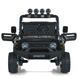 Детский электромобиль Джип Toyota FJ Cruiser 2566AEBLR-18 двухместный, 4 мотора по 35W, EVA, кожа, MP3, USB, Bluetooth, камуфляжно-коричневый mp-317641 фото 3