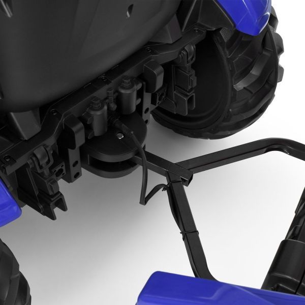 Трактор M 6260EBLR-4(24V) (1шт) р/к2,4G, с прицепом, 1акум24V7AH, 2моторы95W, муз, свет, MP3, USB, BLUETOOTH, TF, колесаEVA, синий mp-329842 фото