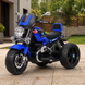 Детский мотоцикл BMW R 1200 C M 6263EL-4, 2 мотора по 25W, EVA, кожа, Bluetooth, синий mp-330729 фото 1