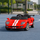 Детский электромобиль Ford GT M 6107EBLR-3 красный, 4 мотора по 90W, Bluetooth, кожа mp-328334 фото 1