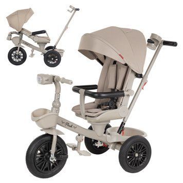 Велосипед триколісний TILLY FLASH T-3812 BEIGE btl-113557 фото