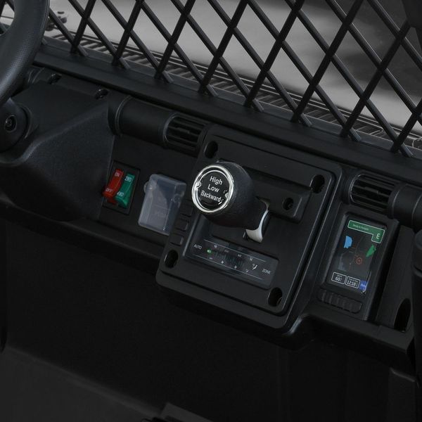 Детский электромобиль Джип Toyota FJ Cruiser 2566AEBLR-2 двухместный, 4 мотора по 35W, EVA, кожа, MP3, USB, Bluetooth, черный mp-317642 фото