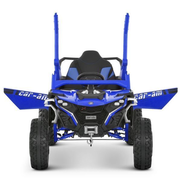 Дитячий електромобіль Джип Баггі Bambi Racer M 6256EBLR-4 синій, 4 мотори по 45W, EVA, шкіра, MP3, USB, Bluetooth, TF, музика, світло mp-329570 фото