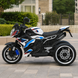 Дитячий мотоцикл BMW S1000R M 6142EL-1 білий, 2 мотори по 25W, EVA, шкіра, Bluetooth, MP3 mp-312597 фото 6