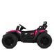 Багги M 6073EBLR-8 2, 4G на радиоуправлении, 2*12V7AH, 4*35W, USB, BLUETOOTH, EVA, музыка, свет, кожа, розовый mp-308889 фото 3