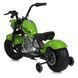Мотоцикл M 6016AL-5 36V 1шт 2*18V9AH, 1*350W, USB, BLUETOOTH, TF, шкіра, зелений mp-306658 фото 3