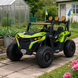 Джип M 6019EBLR-5 2, 4G на радиоуправлении, 2*12V12AH, 4*45W, MP3, USB, TF, BLUETOOTH, EVA, APP, шкіра, музыка, свет, зелений mp-304788 фото 12