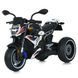 Дитячий мотоцикл BMW S1000R M 6142EL-1 білий, 2 мотори по 25W, EVA, шкіра, Bluetooth, MP3 mp-312597 фото 1