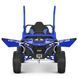 Дитячий електромобіль Джип Баггі Bambi Racer M 6256EBLR-4 синій, 4 мотори по 45W, EVA, шкіра, MP3, USB, Bluetooth, TF, музика, світло mp-329570 фото 7