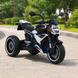 Дитячий мотоцикл BMW S1000R M 6142EL-1 білий, 2 мотори по 25W, EVA, шкіра, Bluetooth, MP3 mp-312597 фото 2