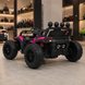 Багги M 6073EBLR-8 2, 4G на радиоуправлении, 2*12V7AH, 4*35W, USB, BLUETOOTH, EVA, музыка, свет, кожа, розовый mp-308889 фото 14