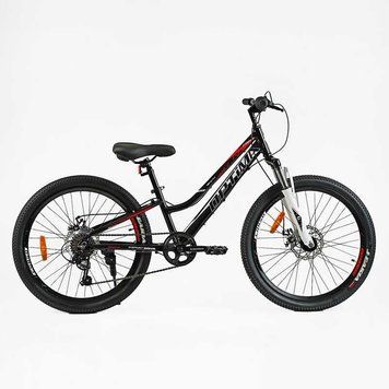 Велосипед Спортивний Corso &laquo;OPTIMA&raquo; 24" дюйми TM-24114-1 igr-178171 фото