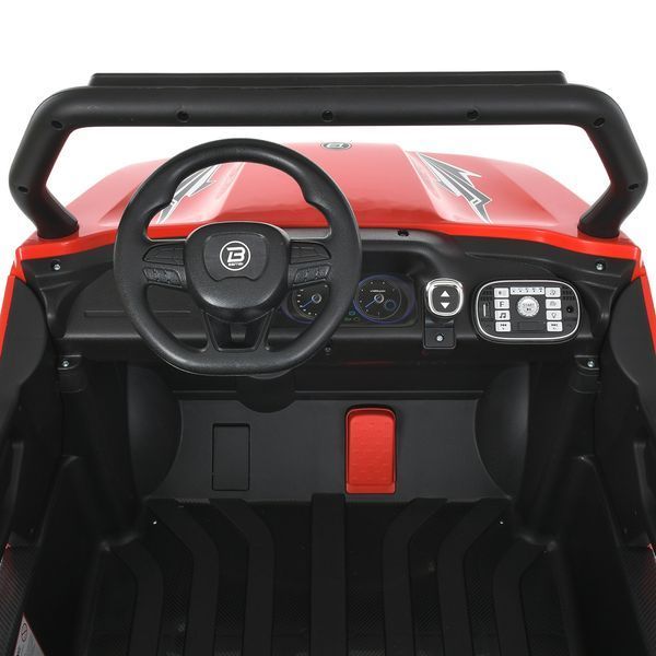 Дитячий електромобіль Джип Bambi M 5025 EBLR-3 (24V), Баггі, двомісний, червоний mp-287010 фото